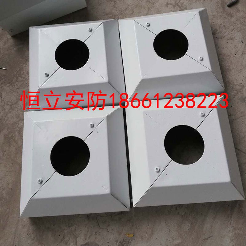 Monitor Upright Post Base Plate Hood Sub Street Lamp Flange Trim Piece Round Base Cover Plate Square Photos License Plate Column Lid