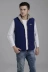 Áo vest nam và nữ tăng mùa thu và mùa đông lông cừu siêu thị dụng cụ áo liền quần quảng cáo vest vest hai mặt áo khoác lông Áo vest cotton