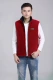 Áo vest nam và nữ tăng mùa thu và mùa đông lông cừu siêu thị dụng cụ áo liền quần quảng cáo vest vest hai mặt áo khoác lông