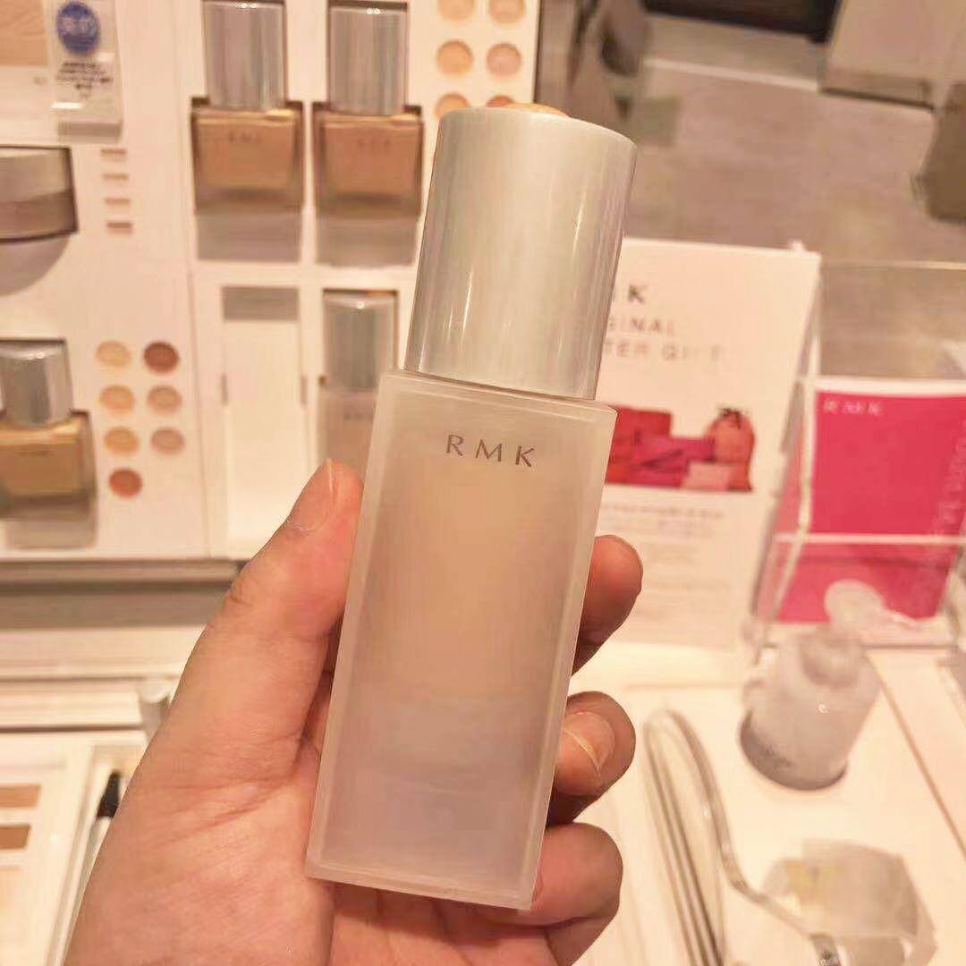 Spot Japan RMK Water Coating Powder Cream Silk Small Powder Fluid New EX Dwarf Bottle moisturizing isolation