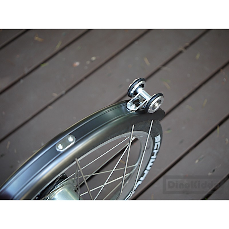 UJ Parts cloth folding car modified fender wheel with mud bearing bearing easy line wheel to promote smooth double wheel