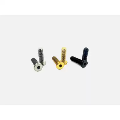 Small cloth Brompton special titanium screw Easy wheel titanium screw Black gold titanium three-color