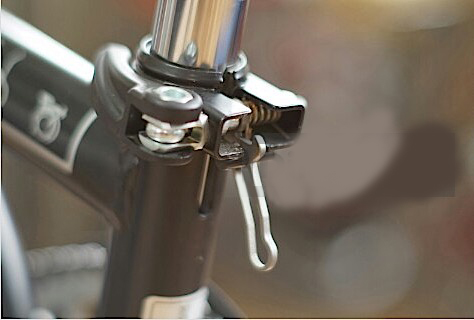 Titanium rear frame clip for Korean NOV Xiaobu folding car modification