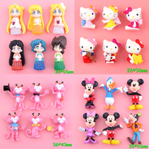 Handmade DIY cartoon doll accessories Beautiful girl KT cat small new robot cat jewelry box cream glue material