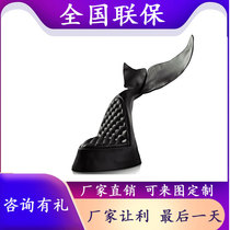 FRP fish tail chair Animal shape leisure seat Whale tail chair Hotel lobby shopping mall fashion ornaments