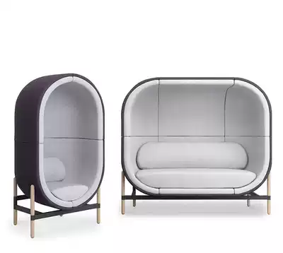 Custom ins simple modern egg-shaped chair Office backrest chair capsule shape chair personality nest line net red chair