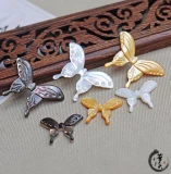 Белая черно-желтая трехмерная китайская шпилька, аксессуар для волос, 20mm