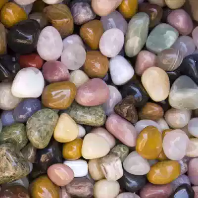 3D three-dimensional floor board glue custom cobblestone living room bathroom floor renovation personalized decoration waterproof