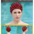 Thời trang hàn quốc mùa xuân mũ bơi hoa cánh hoa dài tóc mũ bơi nữ handmade ba chiều hoa bơi kích thước lớn mũ bơi - Mũ bơi Mũ bơi