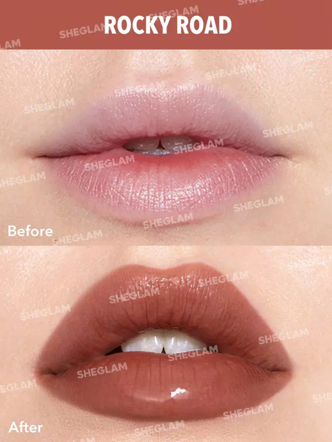 Sheglam Glow Addict Lip Glaze 2 Shades Peach Juice - Taobao product photo 7