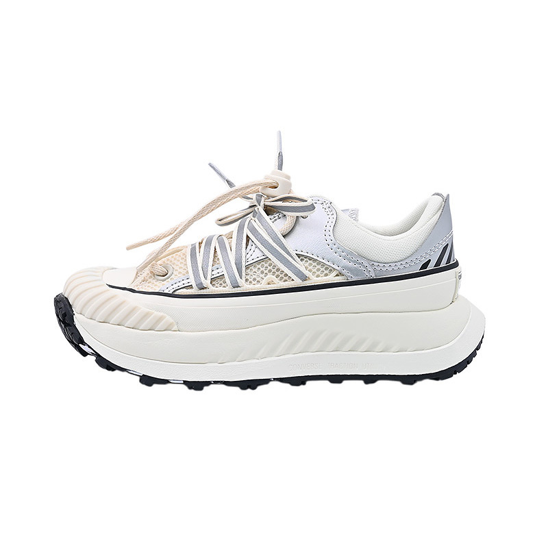 Converse Chuck 70 At-Cx Future Silver Functional Style Thick-Soled Casual Sports Shoes A15186C