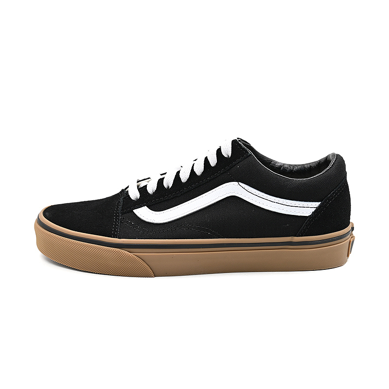 Vans Old Skool Retro Rubber Sole Classic Black Men's and Women's Shoes Casual Sneakers Vn0001R1Gi6 Vans Old Skool Retro Rubber Sole Classic Black Men's and Women's Shoes Casual Sneakers Vn0001R1Gi6