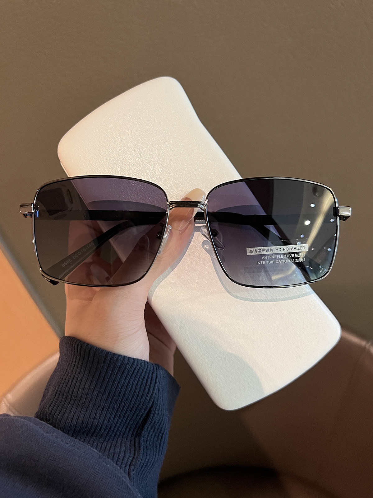 2024 New Men's Polarized Sunglasses for Driving, Driver's Driving Glasses, Fishing Anti-Uv Sunglasses, Trendy