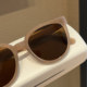 Liu Yifei's Same Style Sunglasses, Brown Glasses for Women, High-End Korean Style Trendy Uv Protection Sunglasses, Xu Hongdou