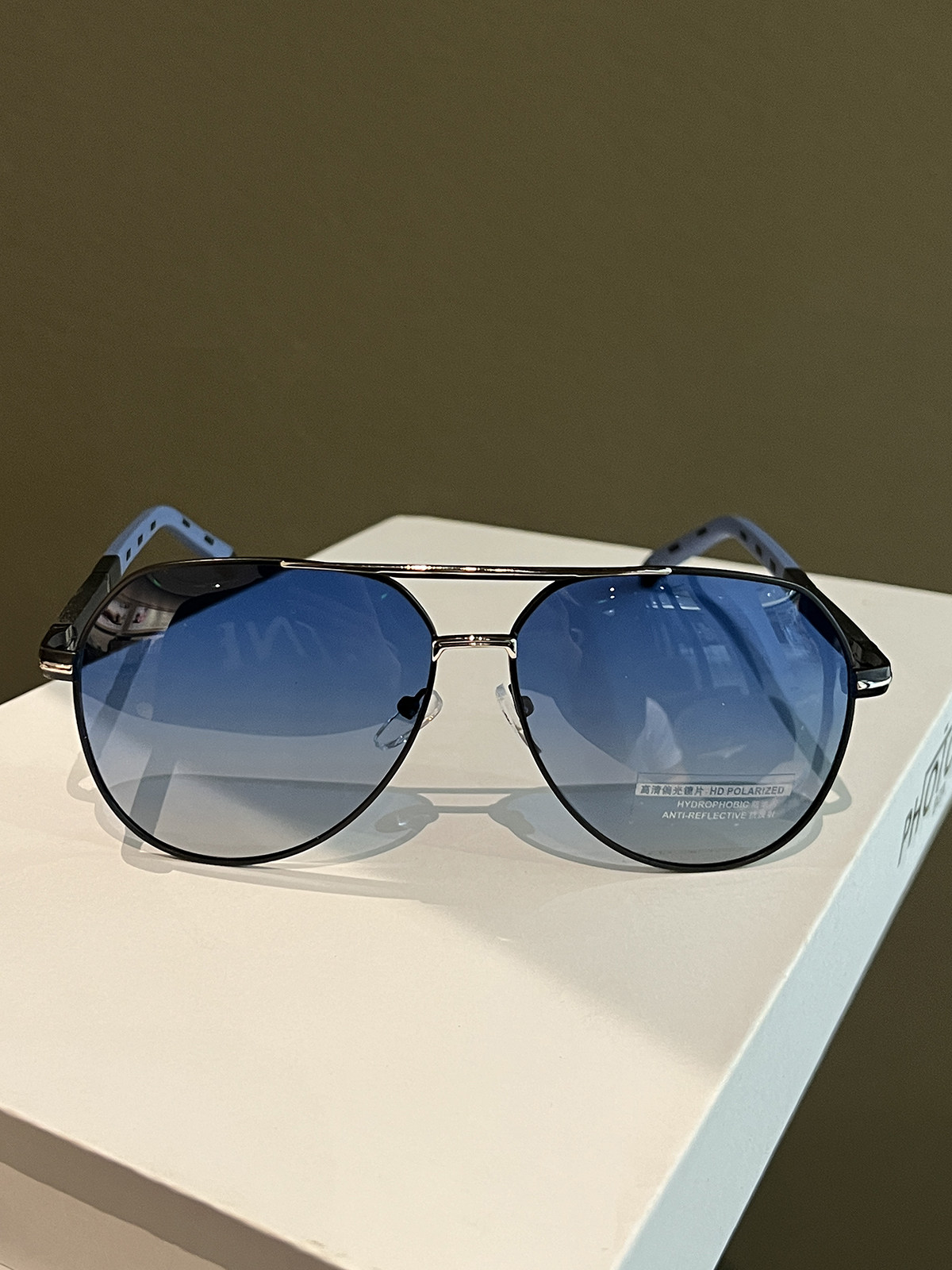 Anti-Uv Glare Sunglasses for Men, Special for Driving, High-Definition Polarized Sunglasses, Outdoor Sun Protection, Fishing Toad Glasses