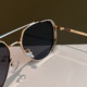 Super cool men's driving sunglasses 2024 new aviator sunglasses outdoor sun protection UV toad glasses trend