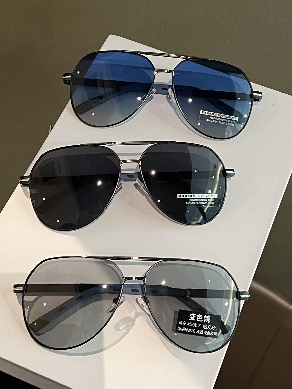 Anti-Uv Glare Sunglasses for Men, Special for Driving, High-Definition Polarized Sunglasses, Outdoor Sun Protection, Fishing Toad Glasses