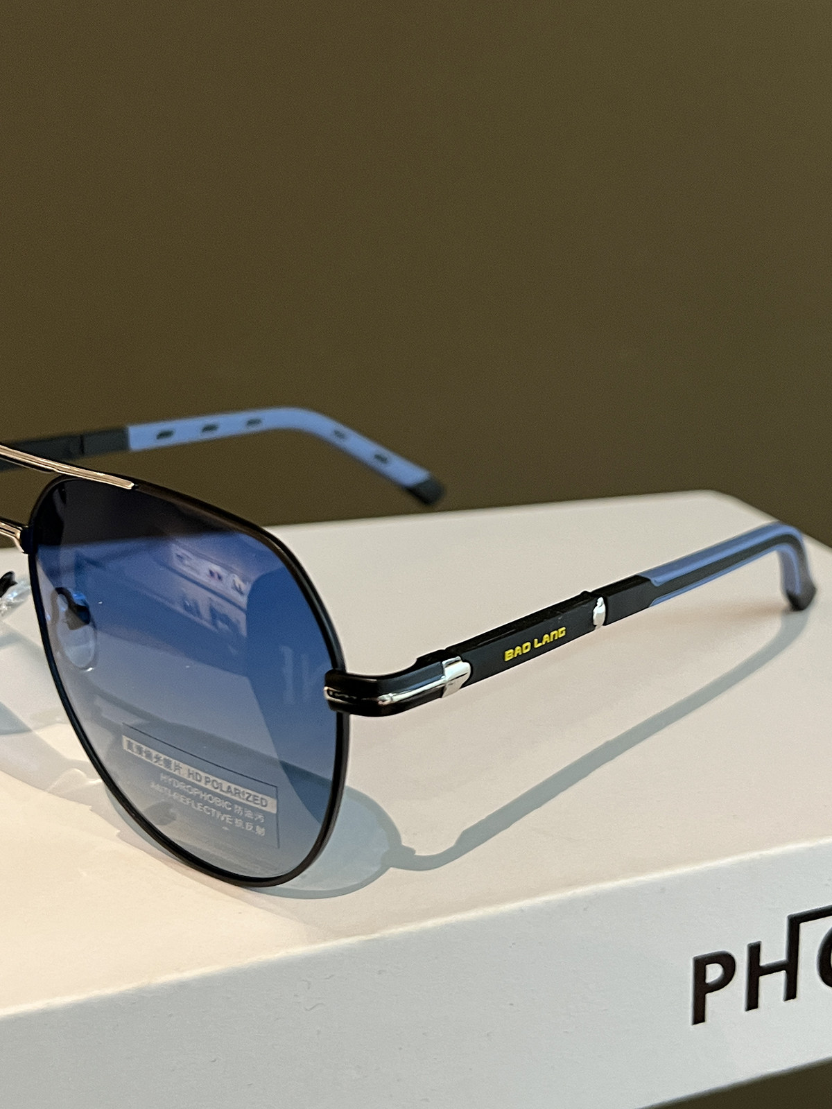 Anti-Uv Glare Sunglasses for Men, Special for Driving, High-Definition Polarized Sunglasses, Outdoor Sun Protection, Fishing Toad Glasses