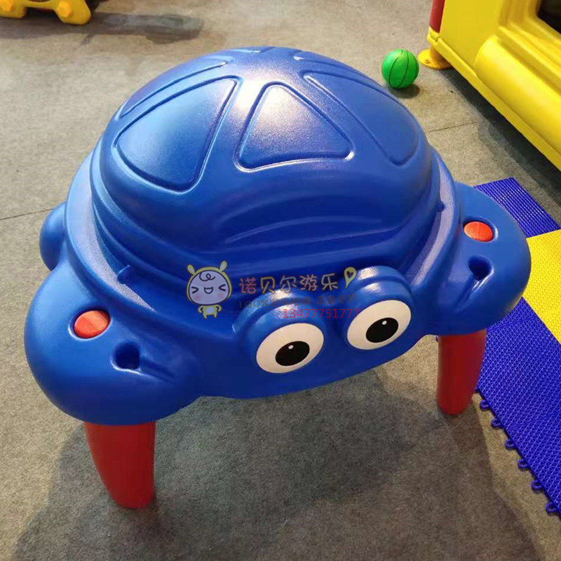 New children's crab sand table cartoon shape game table playground shopping mall play water table play sand table plastic table