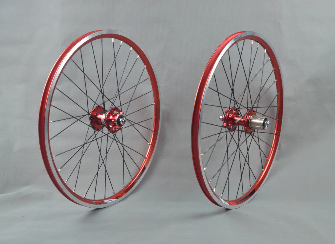 Roues de vélo cyclisme sur route 20 pouces - Ref 2374457 Image 4