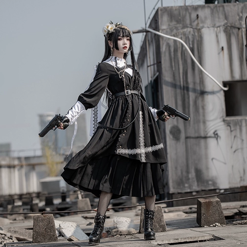 [Spot] Object. C.H.A.O.D.U.U.1.0 Gothic Op Lianyue Утреннее утреннее утреннее утреннее утреннее утреннее утреннее и иню Lolita Original