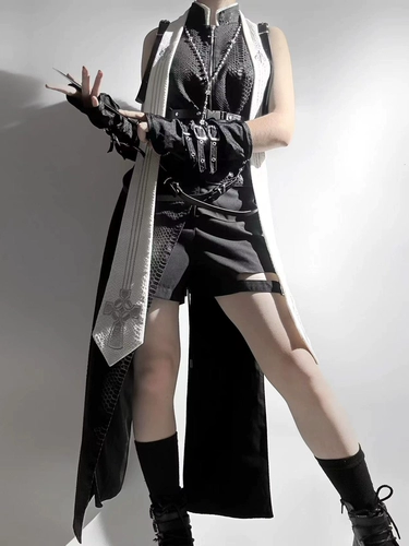 [Второй депозит полка] Супер 4.0 Великий готический плащ для плаща, установленное утреннее утреннее утреннее и иню Лолита оригинал