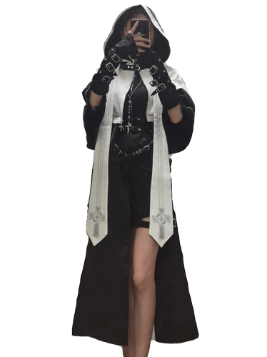 [Второй депозит полка] Супер 4.0 Великий готический плащ для плаща, установленное утреннее утреннее утреннее и иню Лолита оригинал