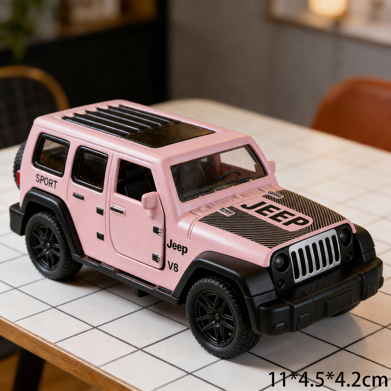 Special Deal on a Batch of British Order Stock Surplus Jeep Wrangler Alloy Car Model Ornaments Special Deal on a Batch of British Order Stock Surplus Jeep Wrangler Alloy Car Model Ornaments