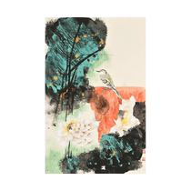 Rongbaozhai authentic Chinese painting Fan Fengqing brush rice paper landscape Chinese painting Chinese decorative painting living room bedroom collection