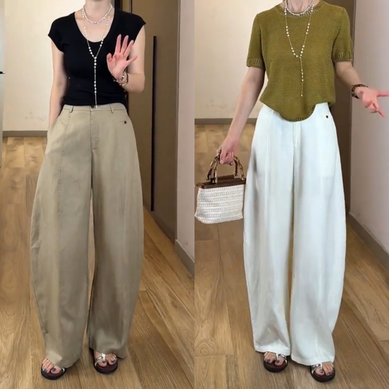 Tencel Linen Scimitar Pants for Women 2026 New Summer Thin Linen Pants with Drapey, High-End Feel, Loose Wide-Leg Pants Tencel Linen Scimitar Pants for Women 2026 New Summer Thin Linen Pants with Drapey, High-End Feel, Loose Wide-Leg Pants