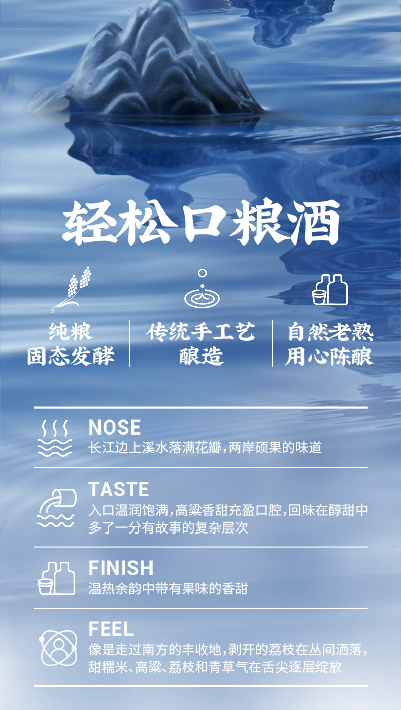 江小白 三人饮 46度清香型高粱酒 500ml*6瓶 图2