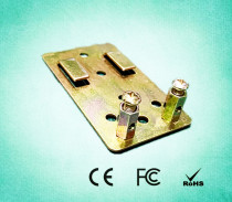 Two-link optical cable fixing plate galvanized sheet two-connection optical cable fixed seat sub-fiber box special press cable block