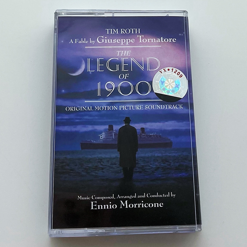 Audio Tape Movie Soundtrack with The Legend Of 1900 Marine Piano Division New Undemolished Morricone