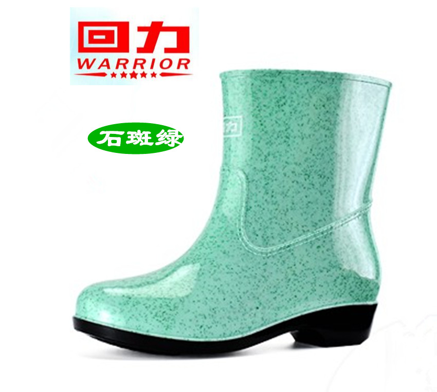 Kéo lại đôi giày thấp của phụ nữ ủng đi mưa và ủng cao su nhung dành cho người lớn mua ủng đi mưa ở hà nội
