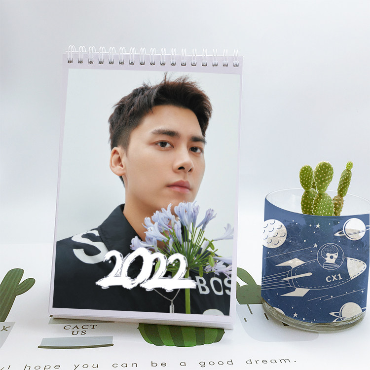 Li Yi Feng Neighborhood Calendar 2022 Desk Calendar Same Style Creative Gift Custom Write Real Photo Desktop Swing Piece