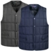 Trung niên và người cao tuổi xuống áo khoác nam cotton vest lót dày cha mặc vest vest trung niên ông già bông mùa đông áo khoác thu đông Áo vest cotton