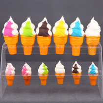  Simulation ice cream model Torch Ice cream dessert Cake decoration shooting props Fruit ornaments Childrens toys