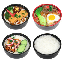 Simulation Big Bowl Noodle Meal Model Cover Casting Rice Uwinter Noodles Sand County Props Furnishing Samples Display Deposit Money Pot food