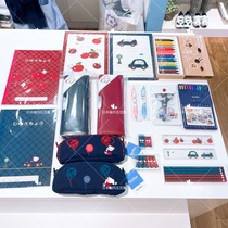 Spot Japanese purchase familiar student stationery pen bag ball pencil rubber scissors Ruler Pencil Case