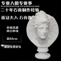 Gypsum statue lady plaster head portrait art supplies sketch model sculpture painting teaching aids Still Life