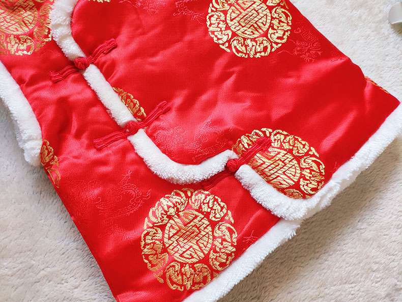 Áo vest bé trai vest mùa thu và đông trẻ em quần áo tang cộng với áo cotton bé gái bé mẫu giáo biểu diễn shop trẻ em