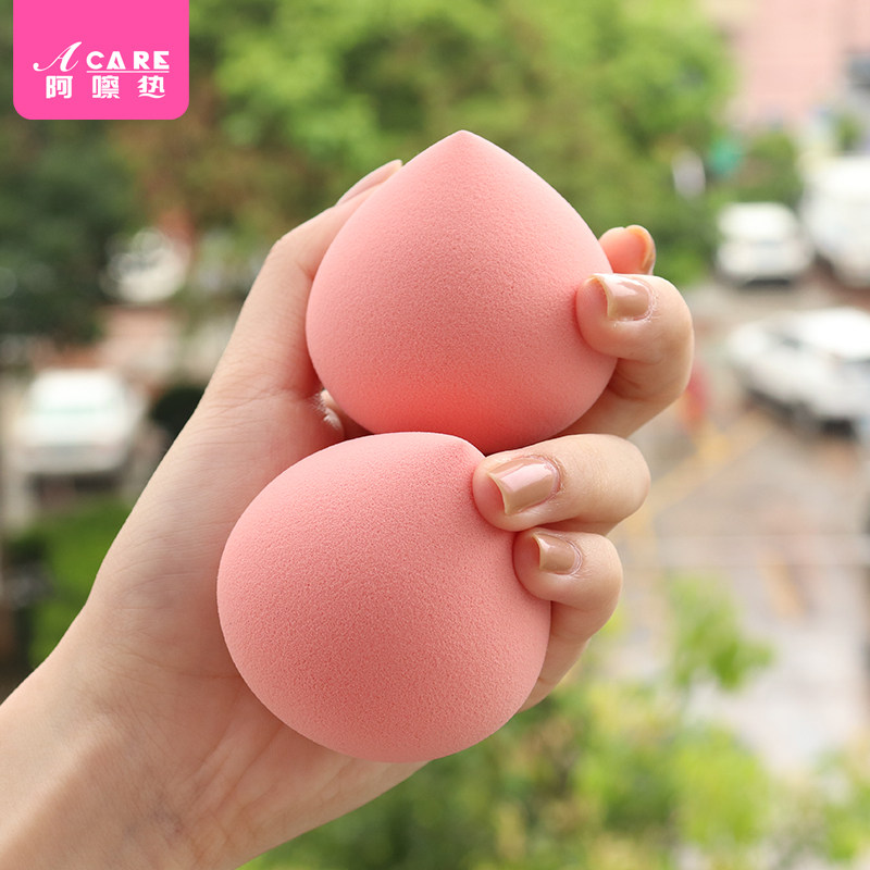 Dry and wet Sponge Peach beauty Makeup Egg No Pink Ball Air Cushion Powder Base Liquid Makeup Use Powder Bashing Water Bigger Women