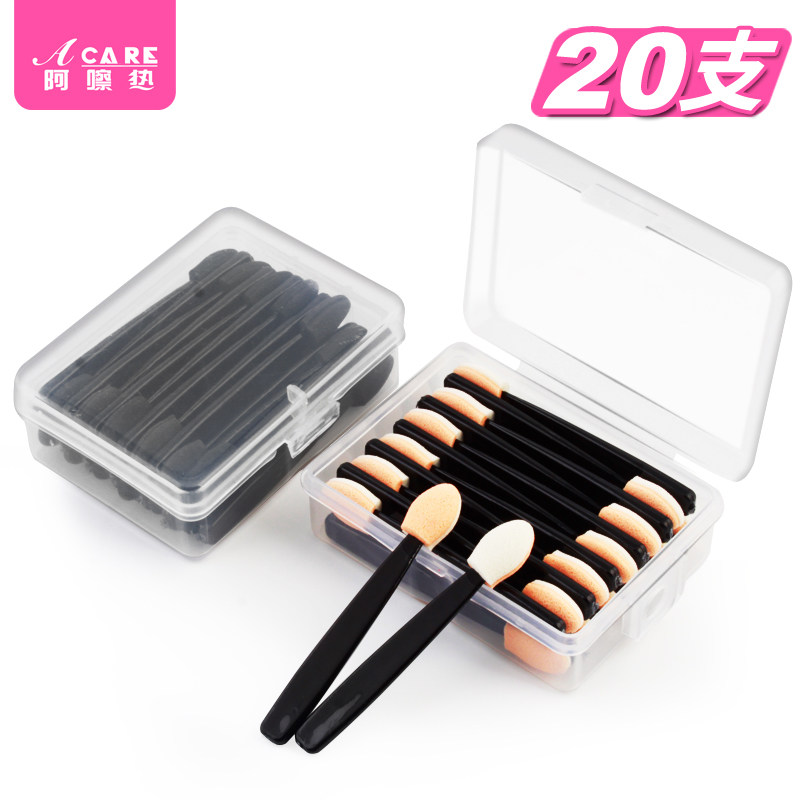 Single Head Sponge Eye Shadow Stick Makeup Brush Eye Shadow Brush Portable Mini Eye Beginners Color Makeup Tool Non One-off
