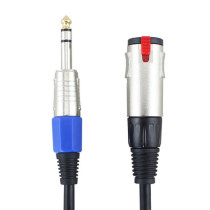 Bay Bridge KQ7735 6 35 stereo public to mother audio line 6 5 large three-core revolution busbar extension cord