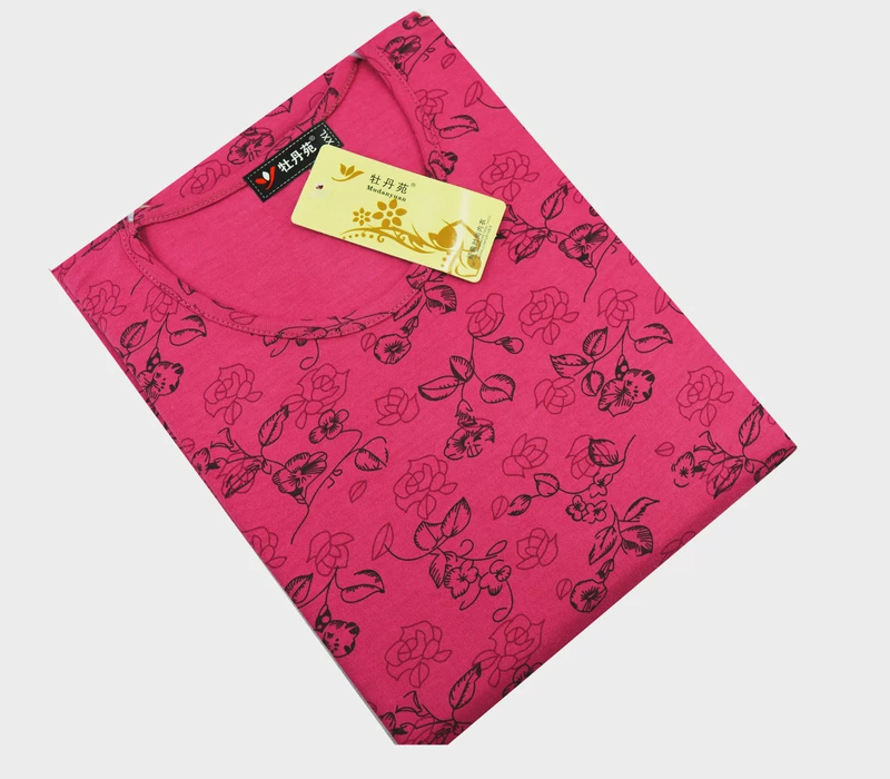 Áo sơ mi nữ trung niên và mùa thu Áo sơ mi nữ một mảnh cotton ở cổ áo cao nửa cổ áo len cotton áo giữ nhiệt lót lông