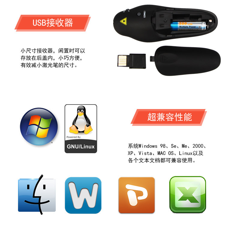 Telecommande - pointeur laser - Ref 385265 Image 11