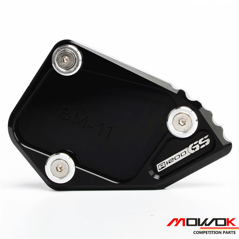 BMW waterfowl R1200GS R1200 ADV 2008-2012 retrofit with increased footbed side brace enlarge seat