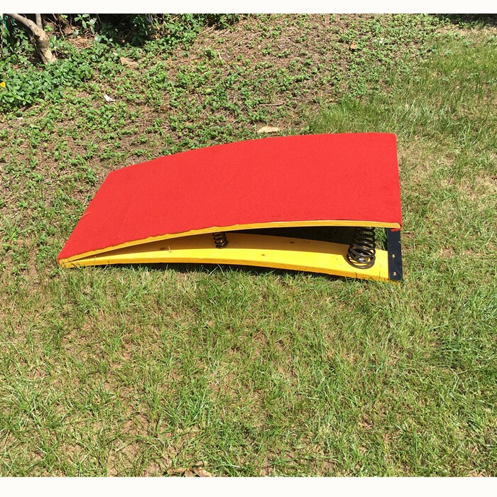 Springboard S-type spring spring springboard school equipment skid board sand pool springboard long jump pedal