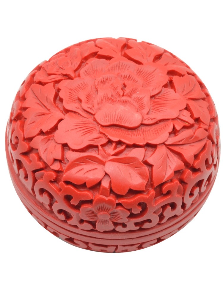 Traditional lacquer lacquer jewelry box Folk craft gift decoration Chinese characteristics Study abroad foreign affairs souvenir small gift