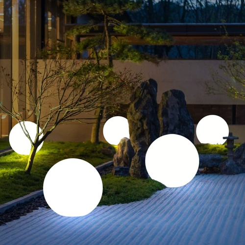Светодиодные дорожные садовые фонари для беседки, напольная сферическая лампочка на солнечной энергии, лампа